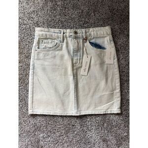 ❤️Ella Moss High Rise Denim Mini Skirt